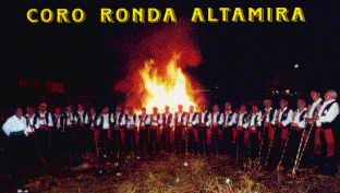 Coro Ronda Altamira en la Ronda de la Noche de San Juan